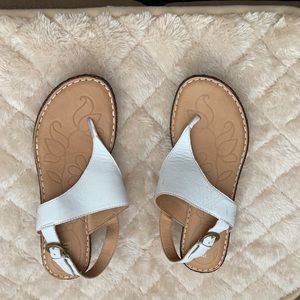 Sandals -Born Carlyle  - white, size 10m worn once